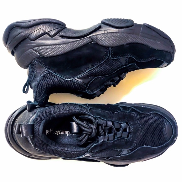 chunky black sneakers womens